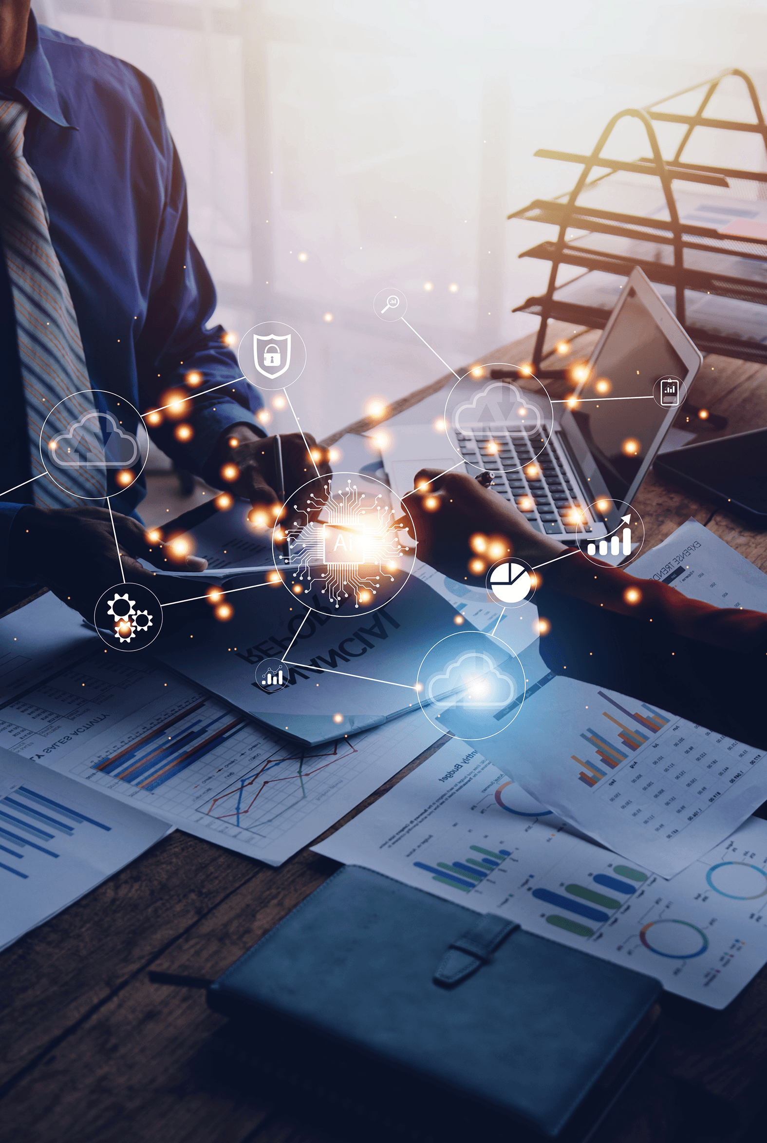 Technology stack for AI business operations