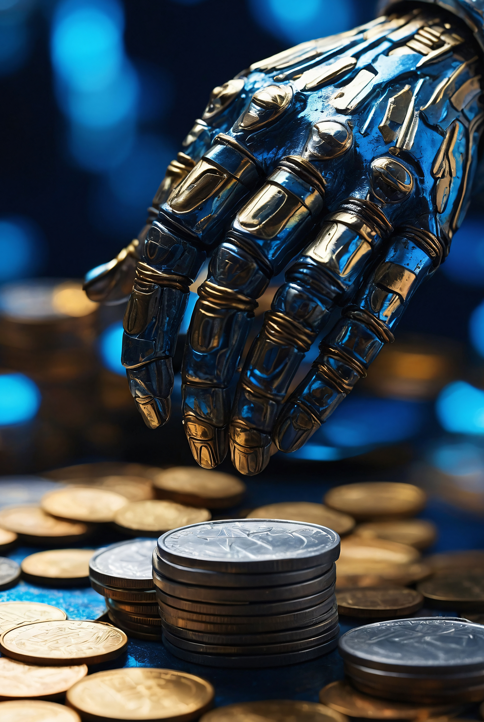 AI assistant helping a business professional
