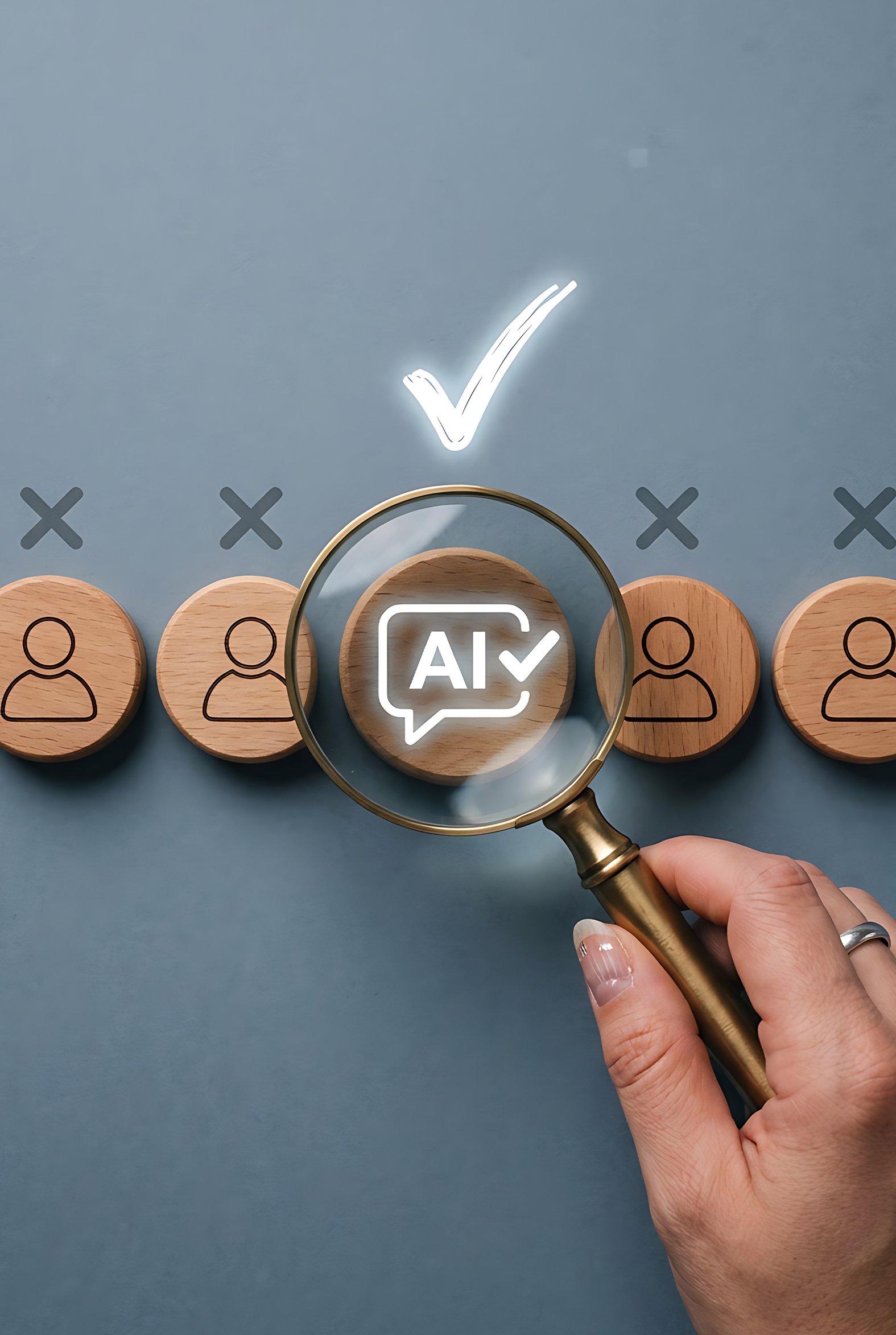 AI assistant helping a business professional